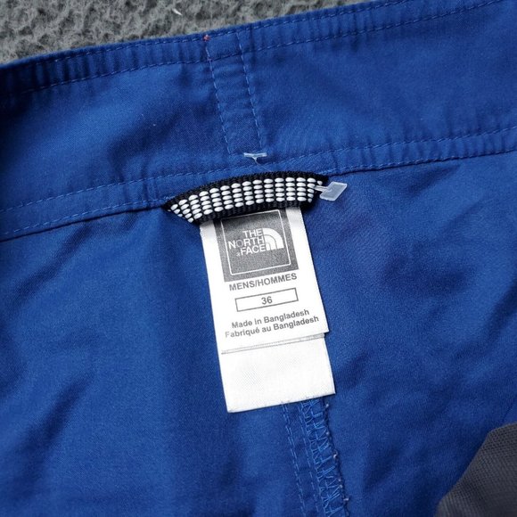 The North Face Swim Board Zip Pocket Shorts Blue Mens 36 x11 - Picture 3 of 10